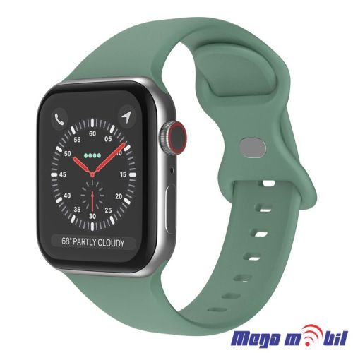 Remce za Smart Watch Apple Butterfly Buckle 42/44mm pine green.