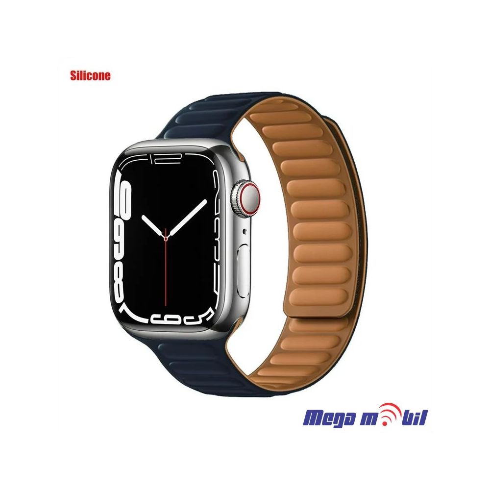 Remce za Smart Watch Apple Magnetic Silicon 38/40mm midnight.