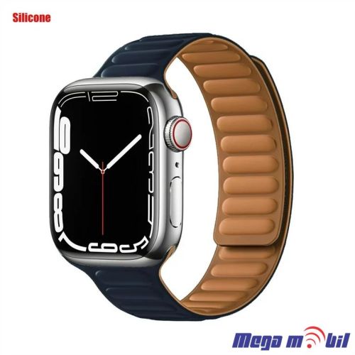 Remce za Smart Watch Apple Magnetic Silicon 38/40mm midnight.