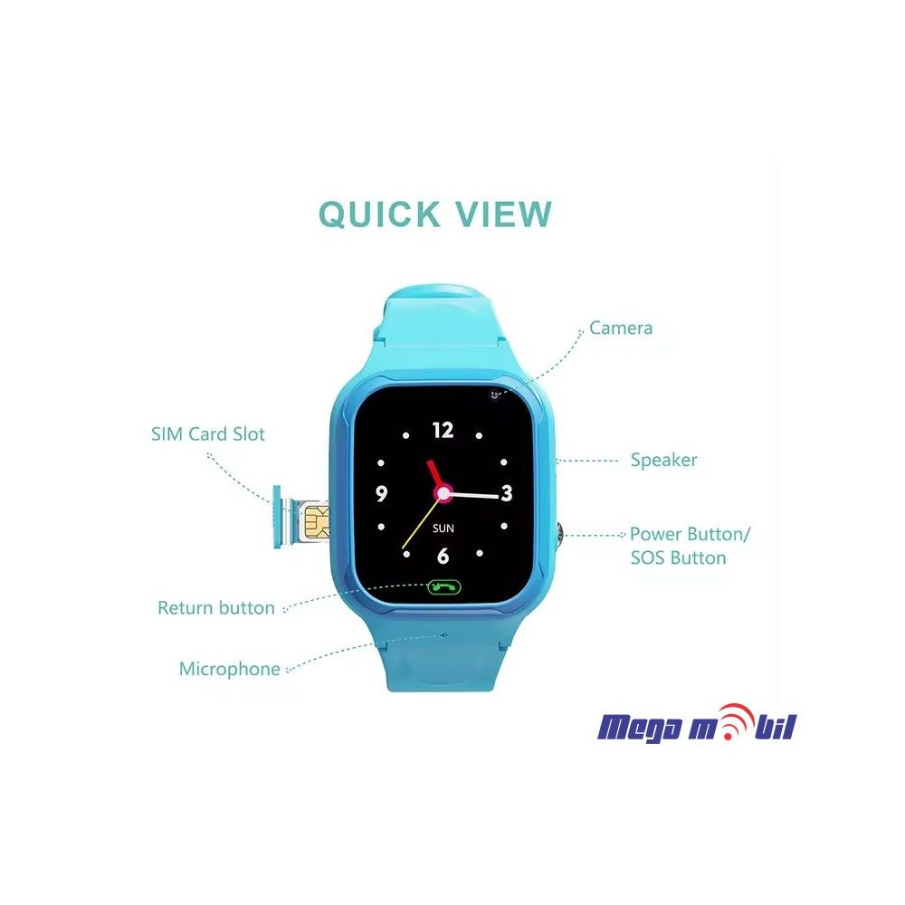 Smart Watch Kids LT36L pink