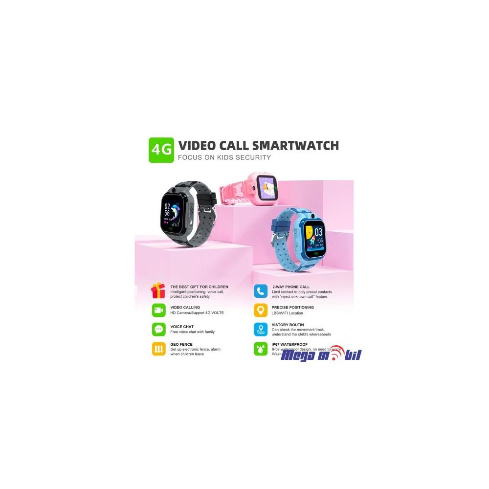 Smart Watch Kids LT37L pink