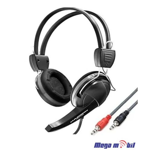 Slusalki za kompjuter HADRON HD1295 so mikrofon black