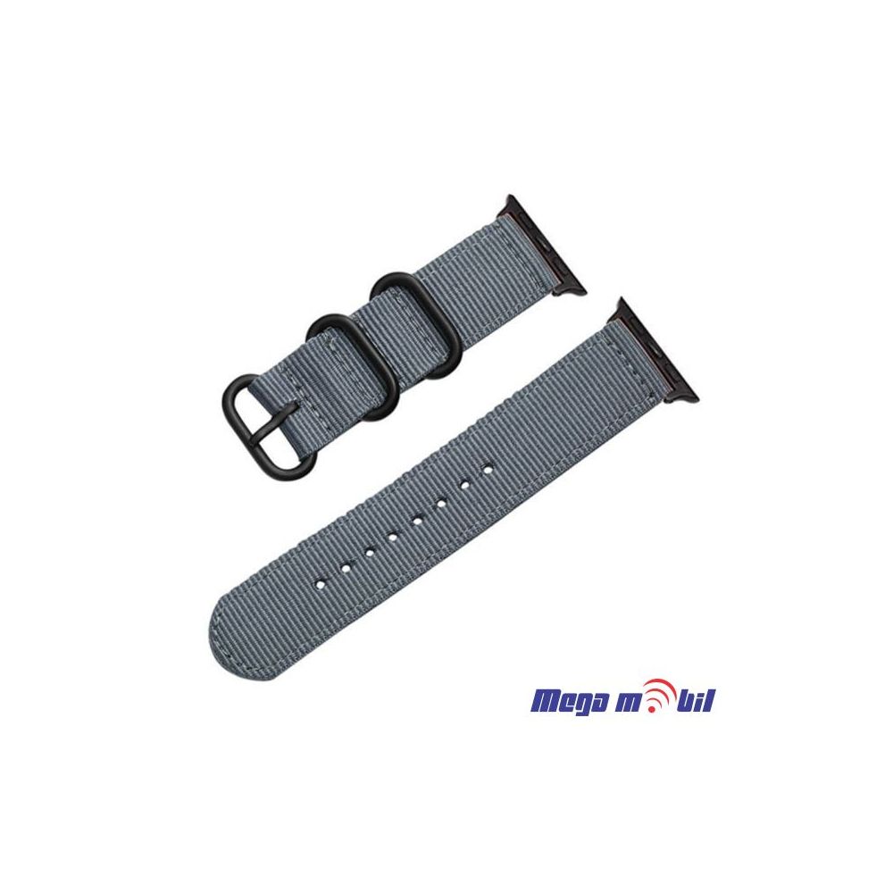 Remce za Smart Watch Apple Three Buckles 42/44mm gray