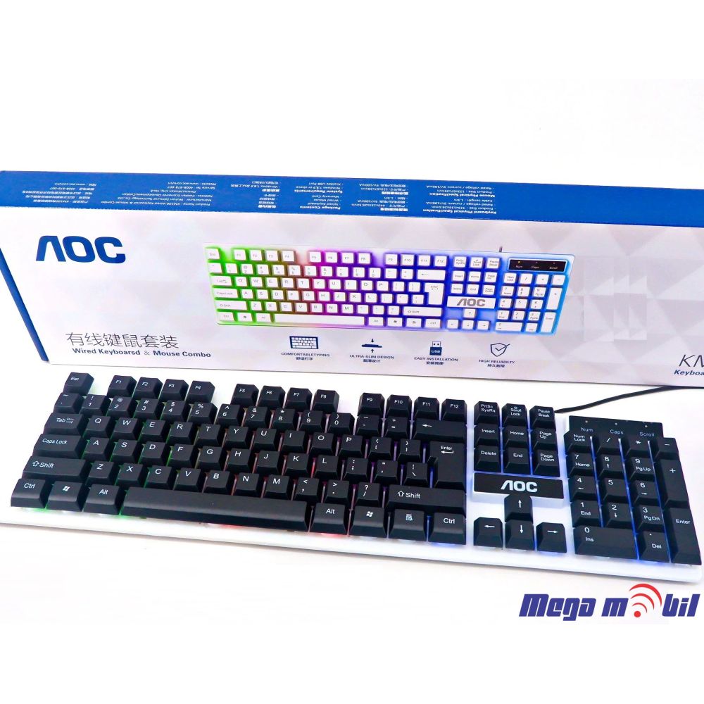 Tastatura za kompjuter AOC KM100 USB 