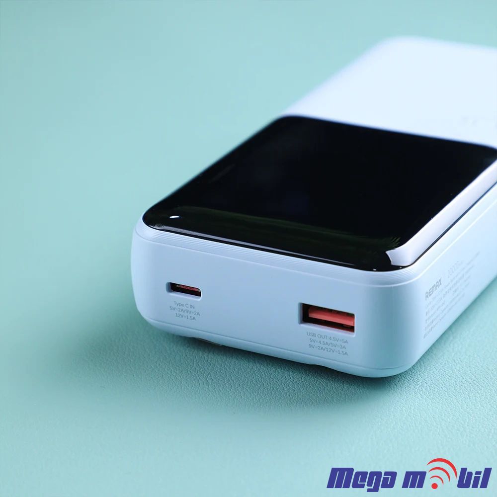 Baterija eksterna 20000mAh REMAX Cynlle RPP-680 FAST+PD +2 fast charging cables blue