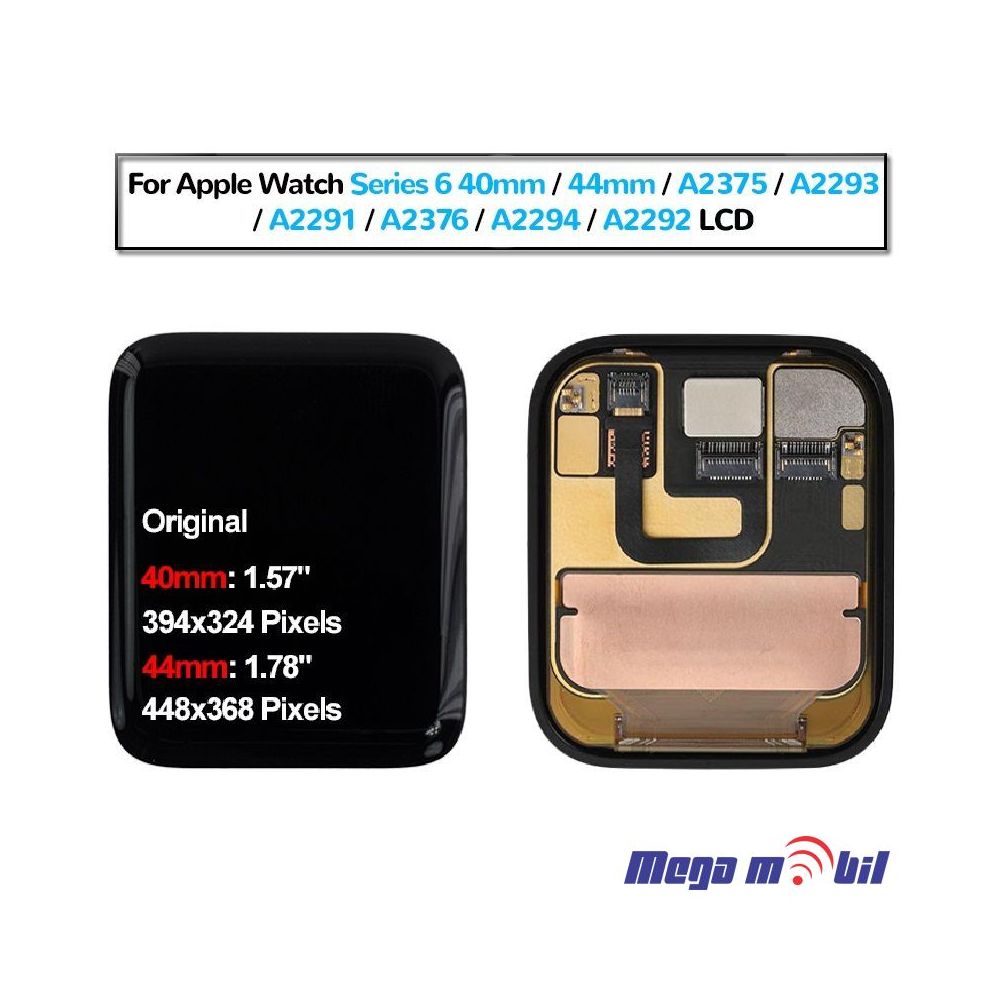 Ekran Apple Watch 6 44mm A2376
