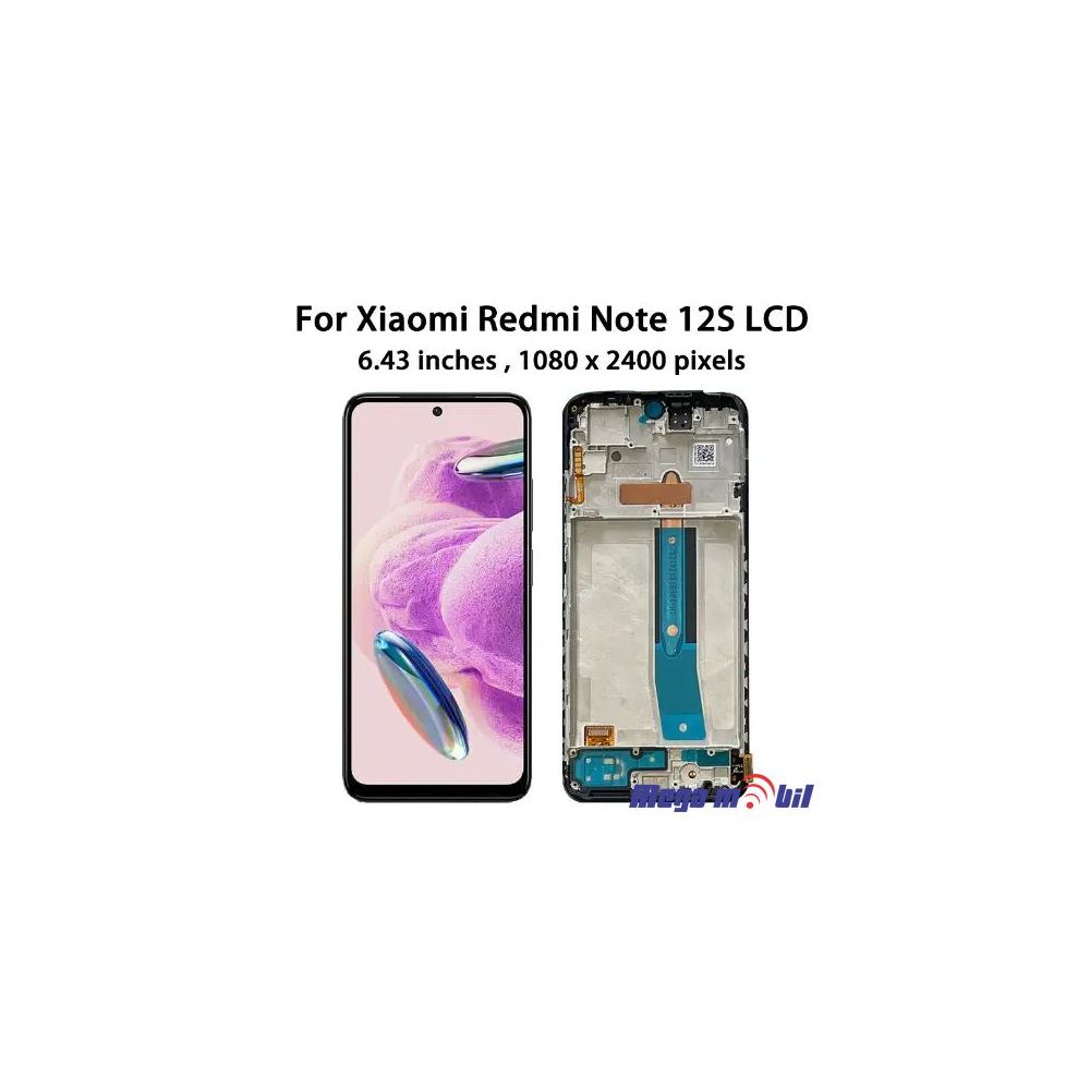Ekran Xiaomi RedMi Note 12S SO RAMKA AMOLED org