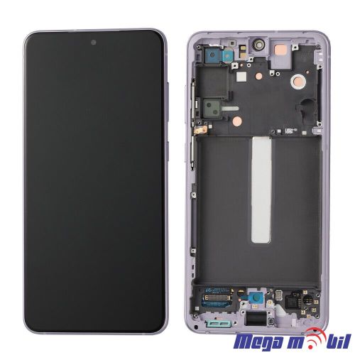 Ekran Samsung G990B S21 FE 5G SO RAMKA Violet full org