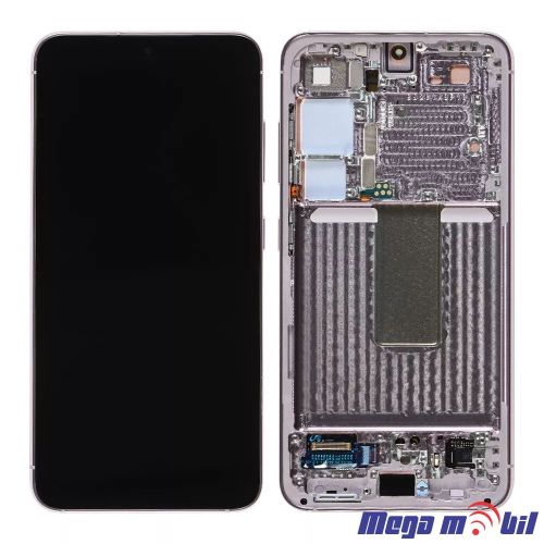 Ekran Samsung S901B S22 SO RAMKA Violet full org