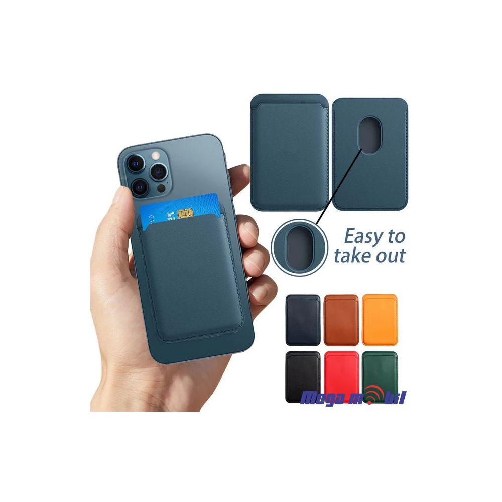 Magsafe Wallet dark blue