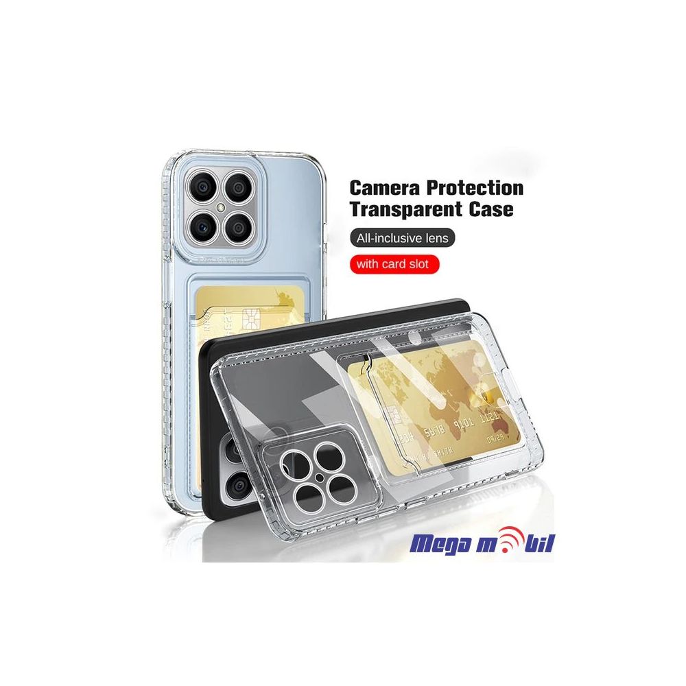 Futrola Huawei Honor Magic 5 lite Silicon Pocket transparent