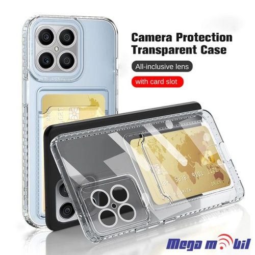 Futrola Huawei Honor Magic 6 lite Silicon Pocket transparent.