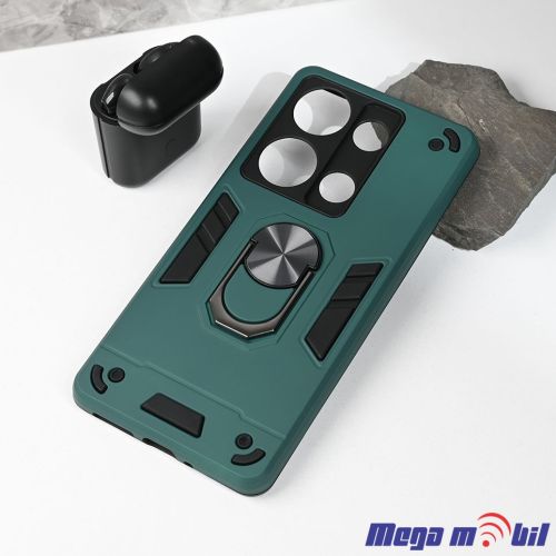 Futrola Xiaomi Redmi Note 13 Pro 5G Hard Ring dark green.