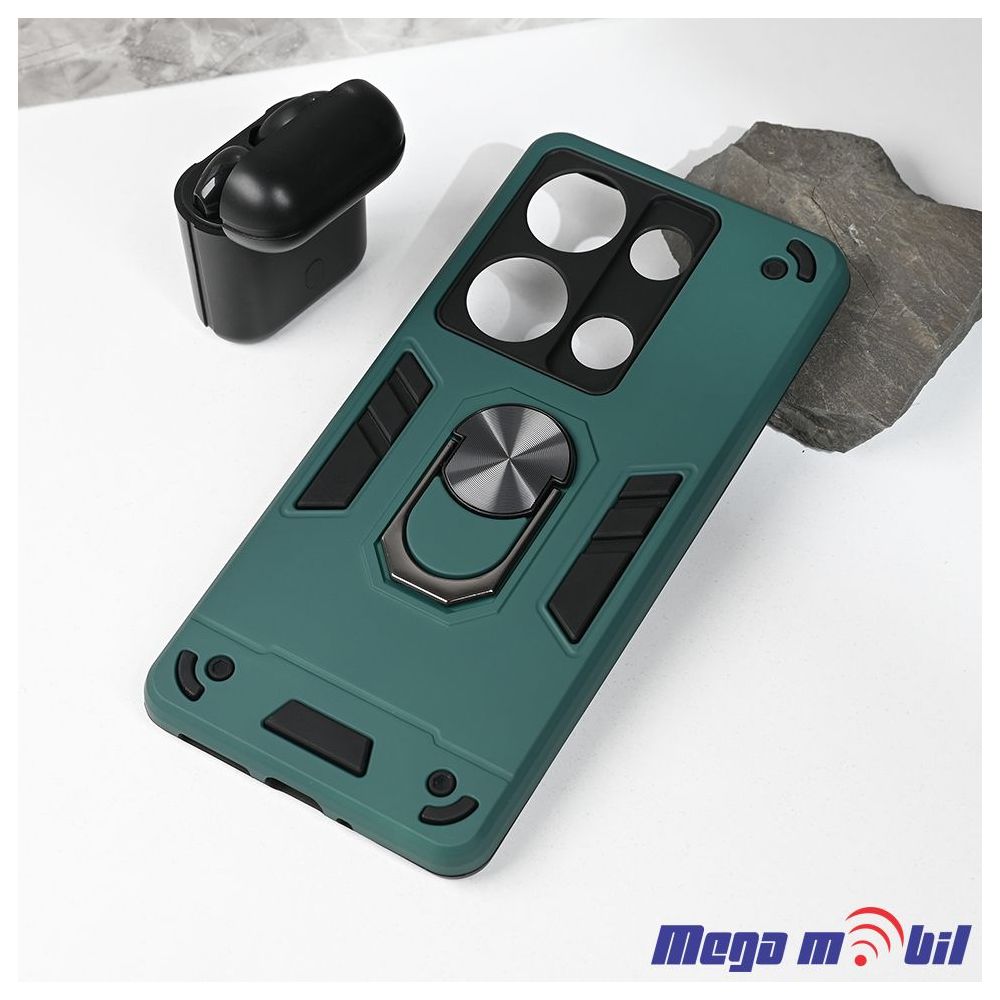 Futrola Xiaomi Redmi Note 13 Pro 4G Hard Ring dark green