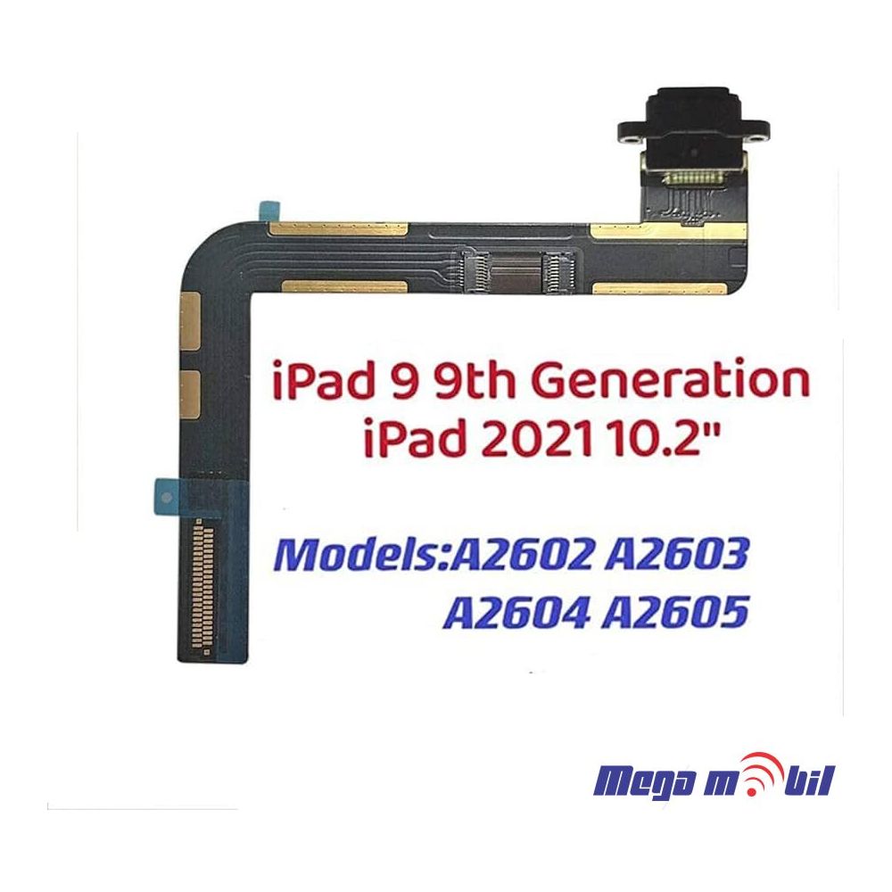 Konektor za polnenje iPad 9 10.2" A2602 so flet