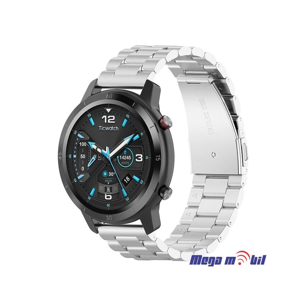 Remce za Smart Watch Uni Metal Tip 1 20mm silver