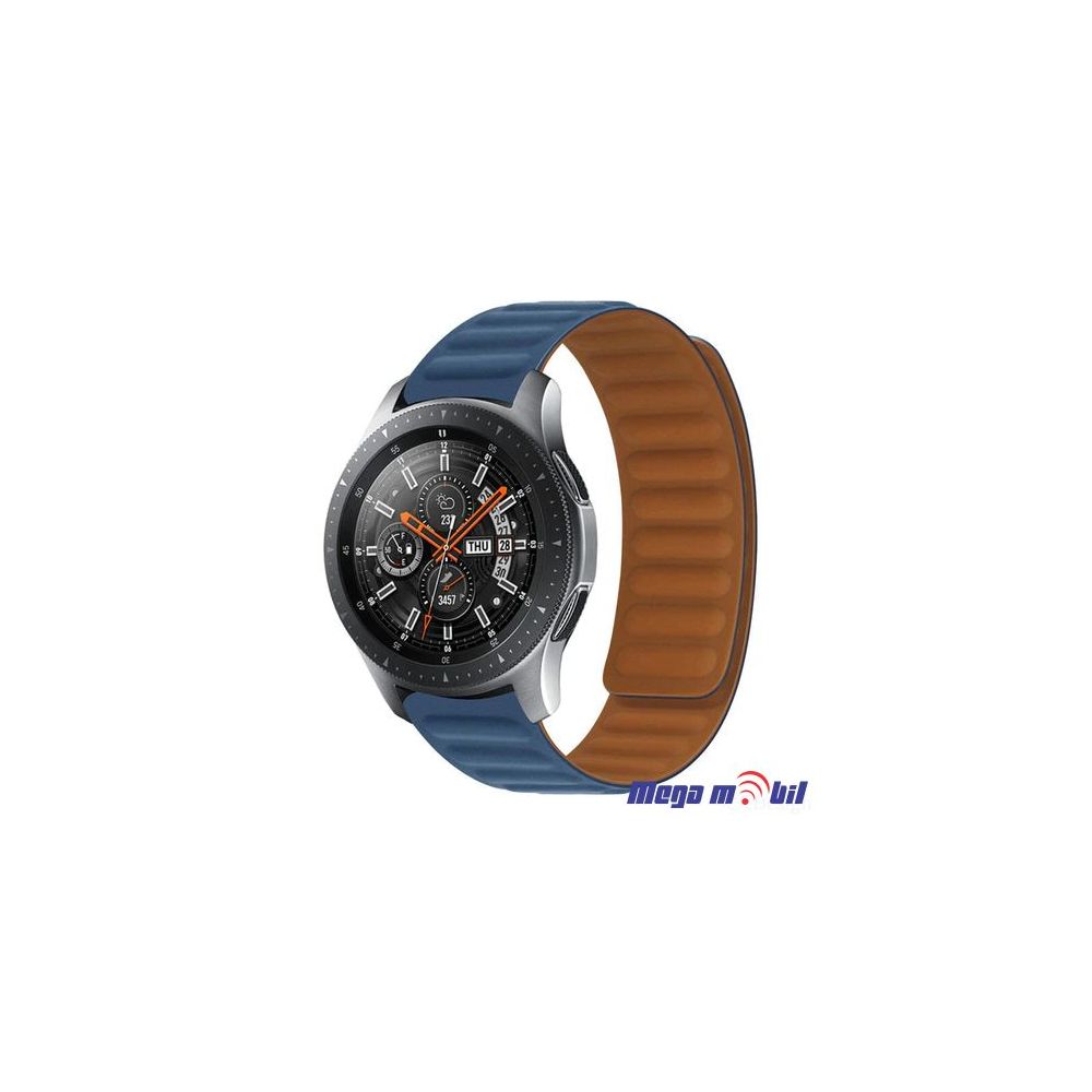 Remce za Smart Watch Magnetic Leather 22mm blue