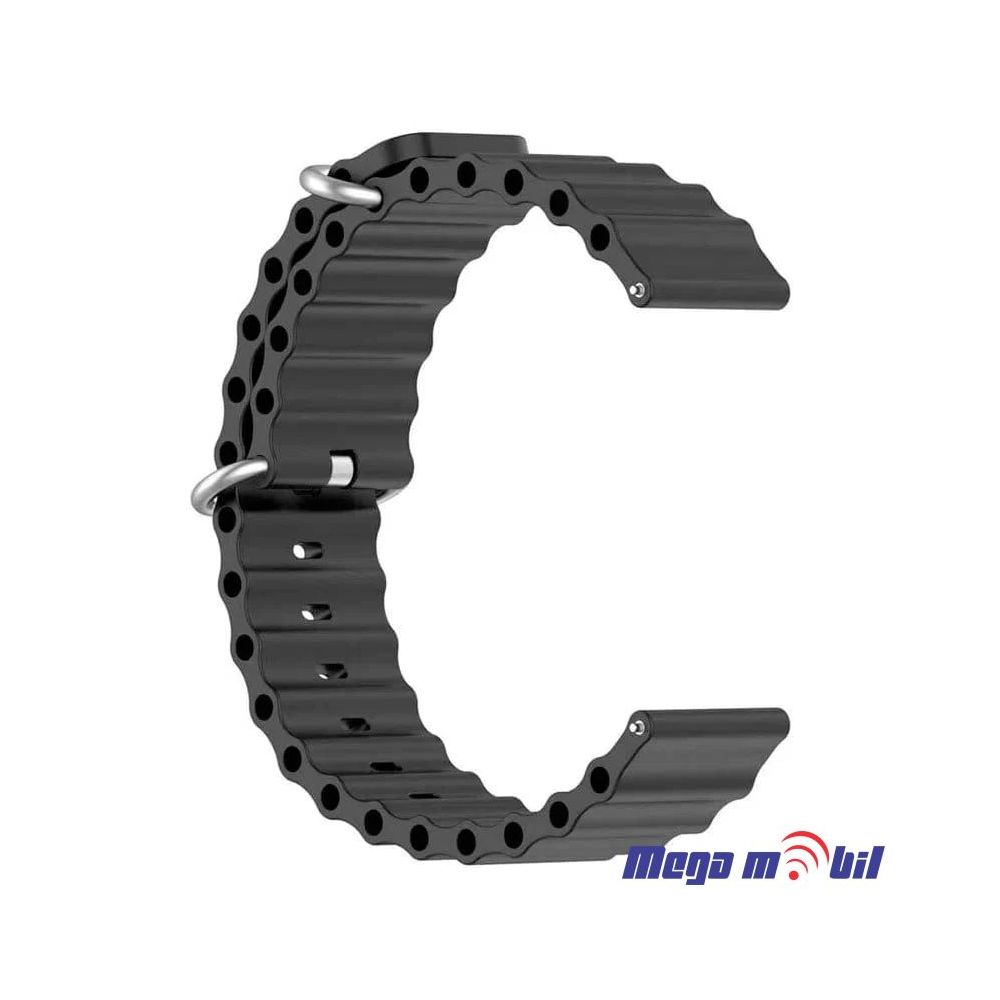 Remce za Smart Watch Ocean 20mm black