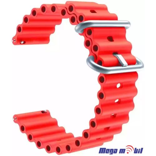 Remce za Smart Watch Ocean 22mm red.