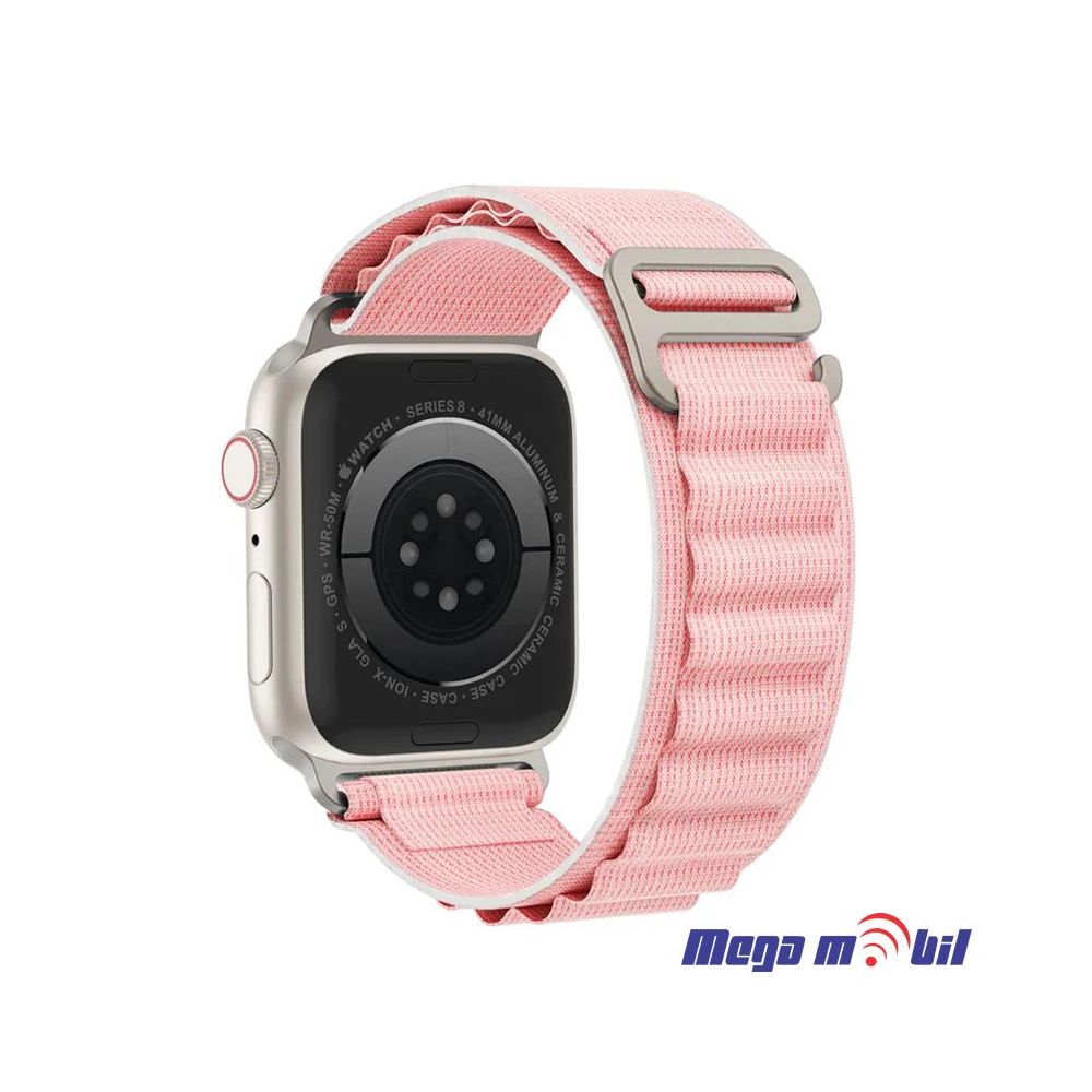 Remce za Smart Watch Alpine loop 22mm pink