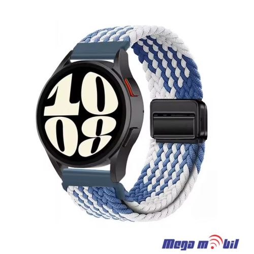Remce za Smart Watch Nylon 20mm blue/white