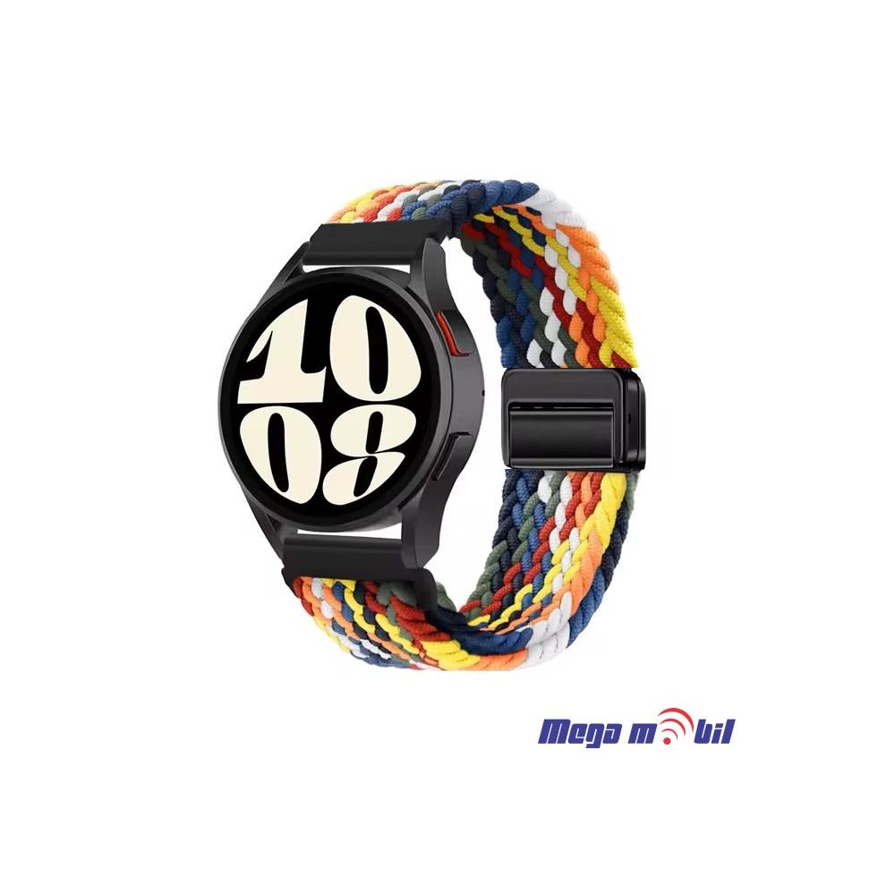Remce za Smart Watch Nylon 20mm rainbow