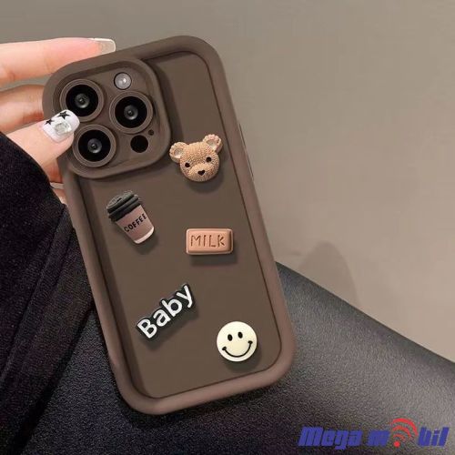 Futrola iPhone 14 Pro Teddy Fashion brown