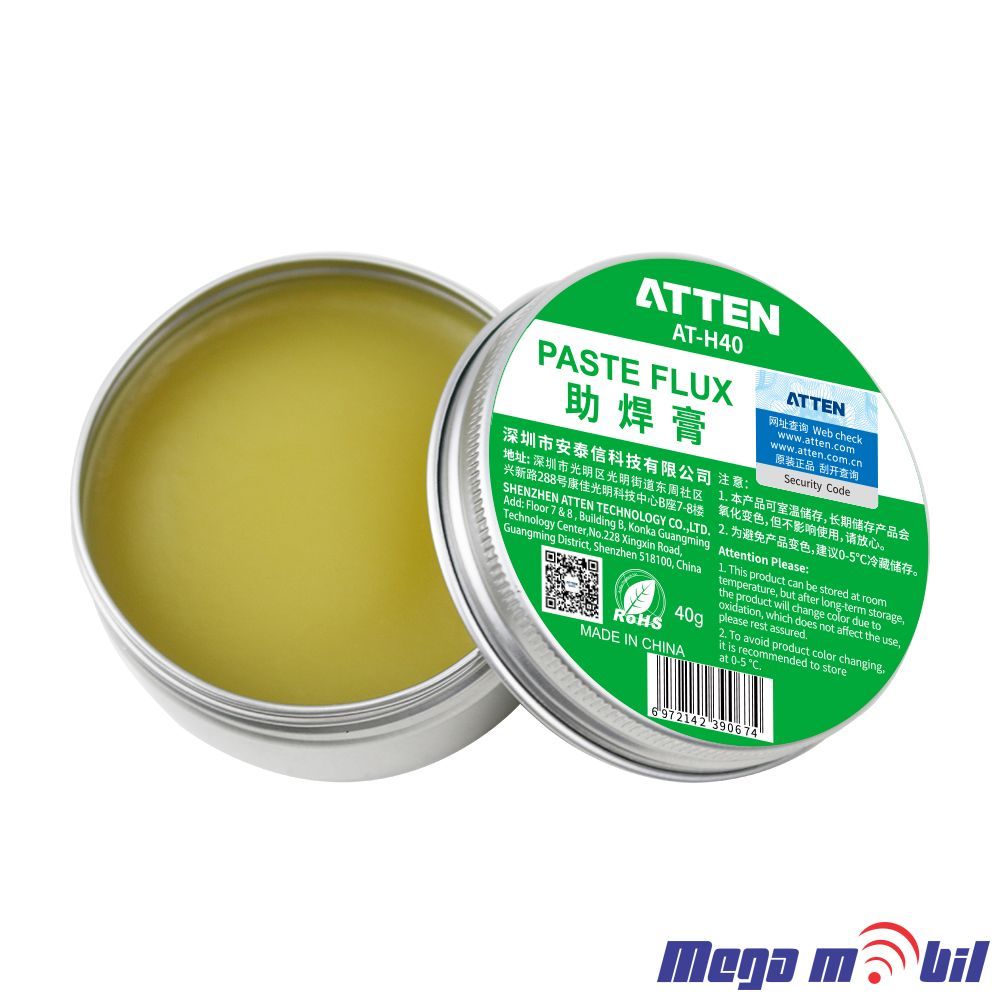 Pasta za lemenje AT H40.