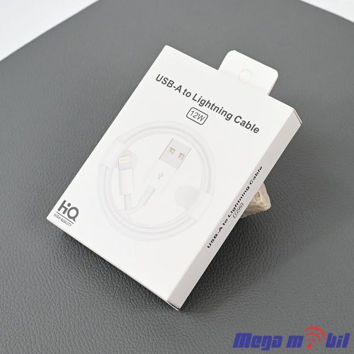 Data Kabel iPhone L 3G 2A 12W 1m FAST White