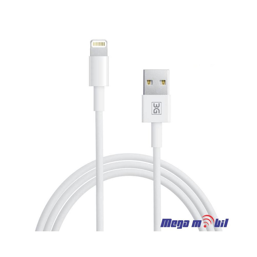 Data Kabel iPhone L 3G 2A 12W 1m FAST White