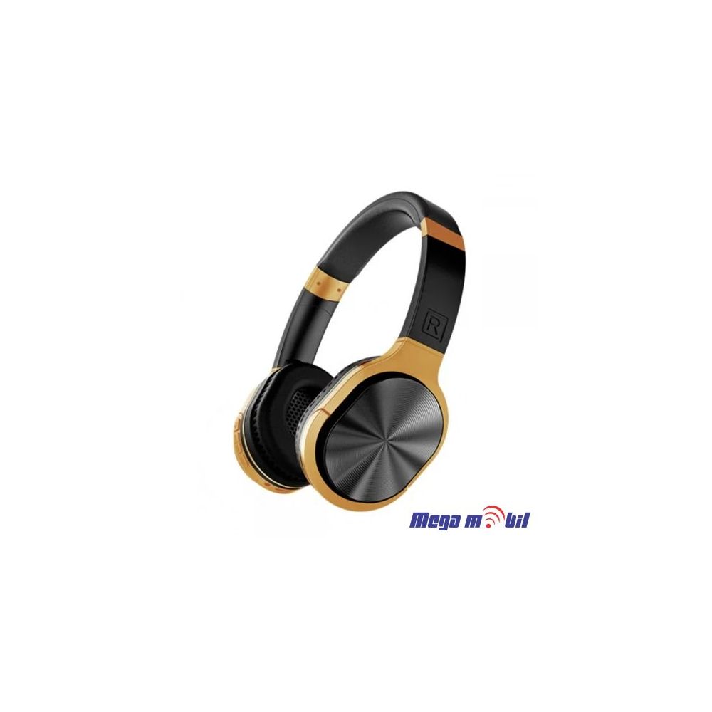 Slusalki Bluetooth LS-202 gold