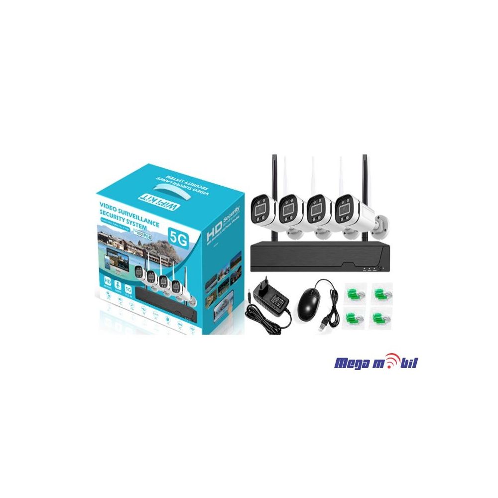 NVR WiFi SET KIT-04HB 4CH