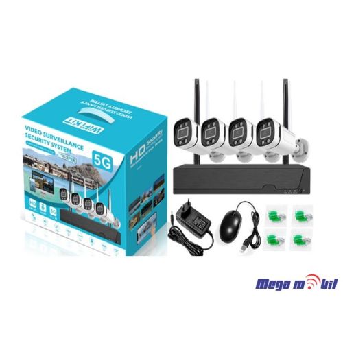 NVR WiFi SET KIT-04HB 4CH