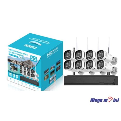 NVR WiFi SET KIT-08HB 8CH.