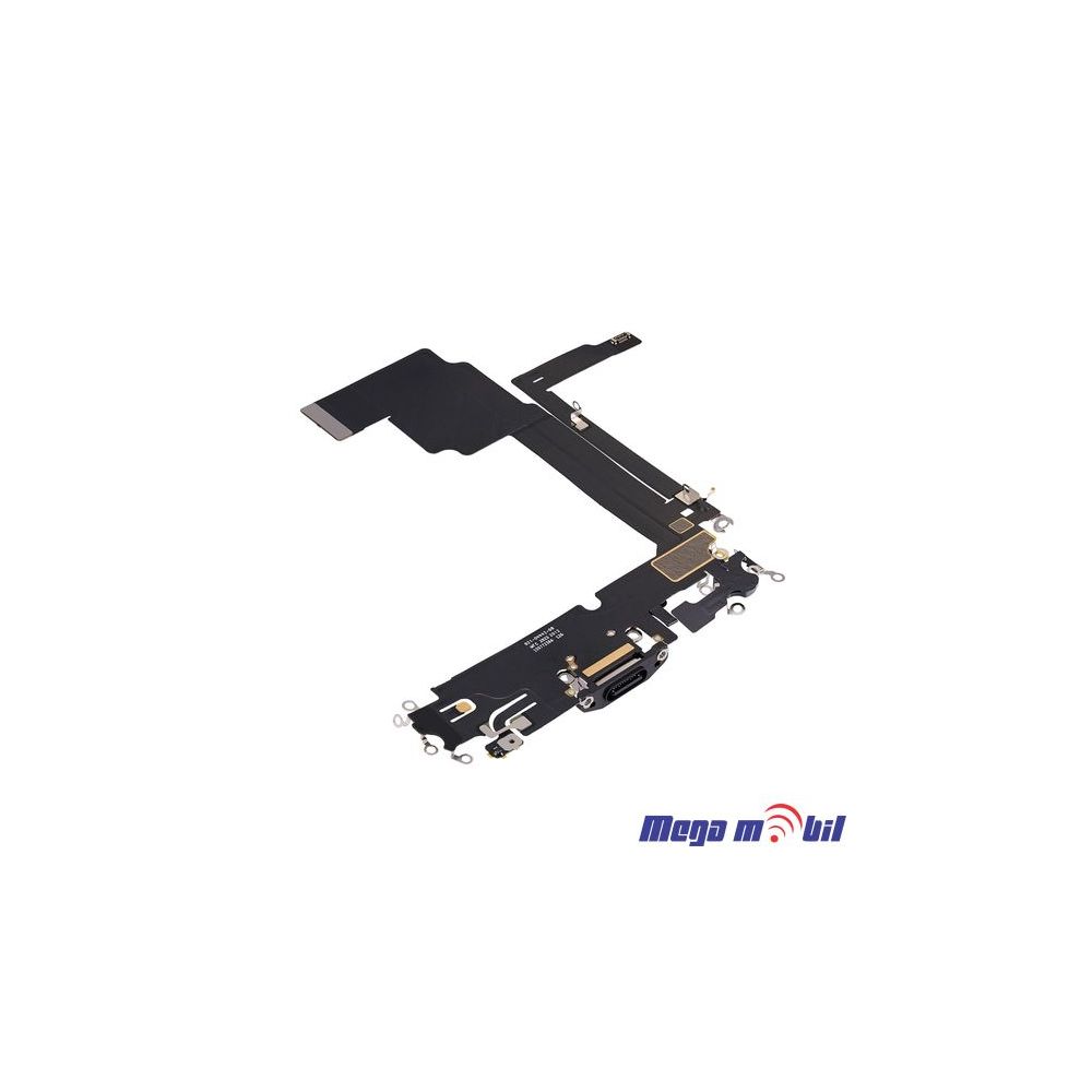 Konektor za polnenje iPhone 15 Pro Max so flet black