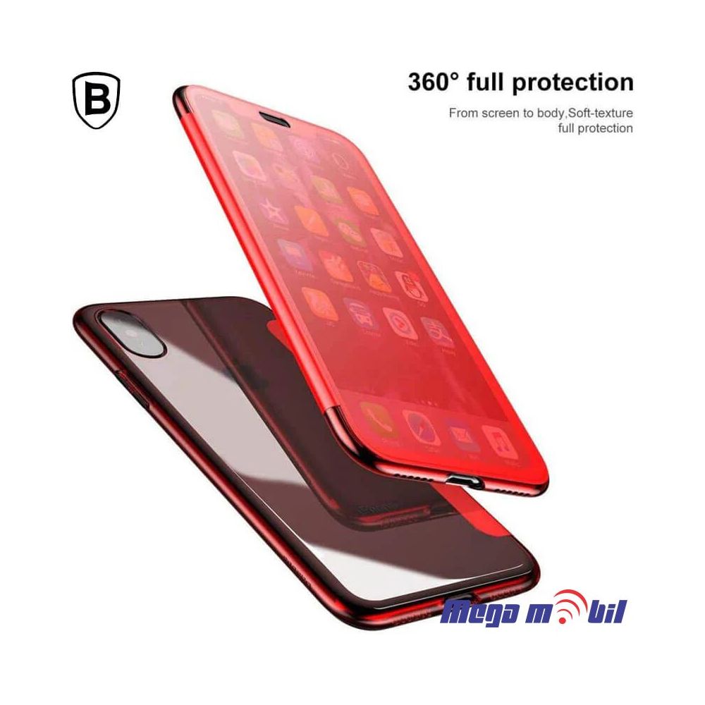Futrola iPhone XR Baseus Touchable red
