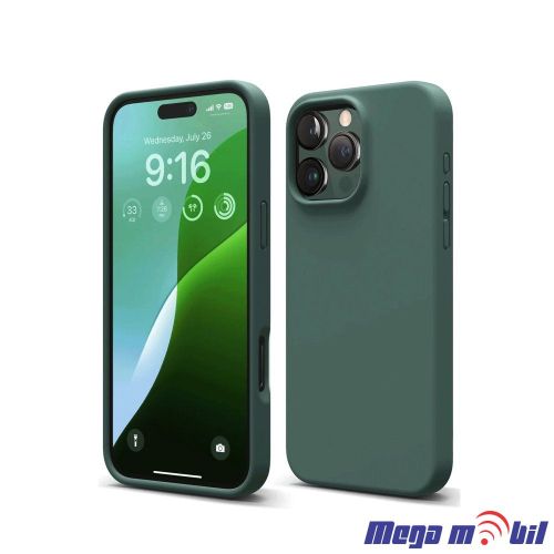 Futrola iPhone 16 Pro Silicon Color green