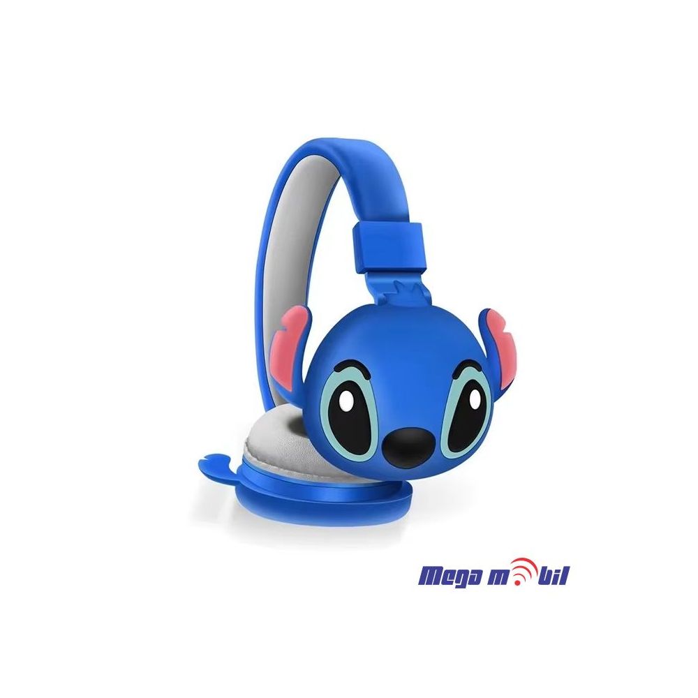 Slusalki Bluetooth Stitch AH-806 blue