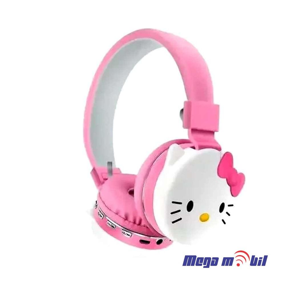 Slusalki Bluetooth Hello Kitty AH-806D pink.