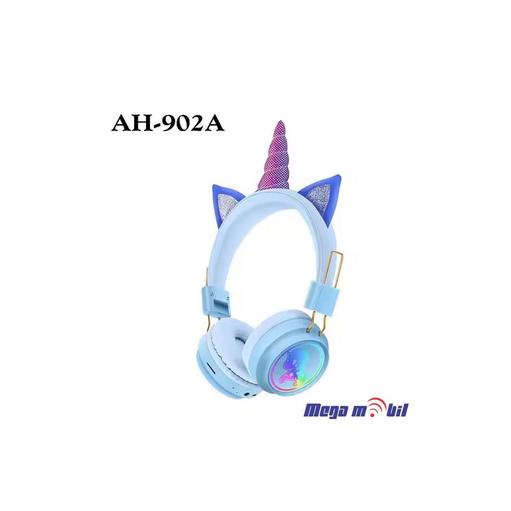 Slusalki Bluetooth Unicorn AH-902A blue.