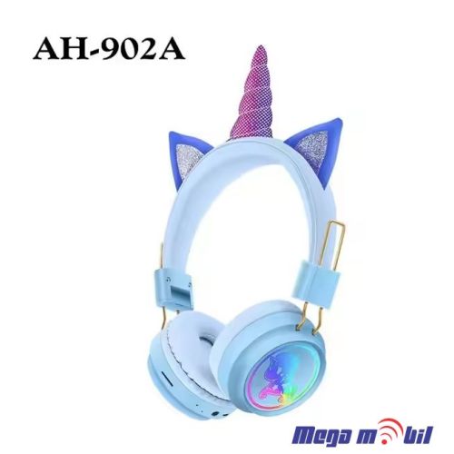 Slusalki Bluetooth Unicorn AH-902A blue.