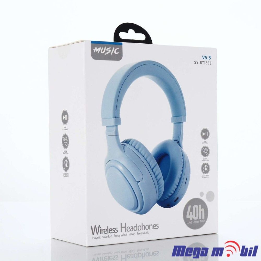 Slusalki Bluetooth SY-BT1633 blue