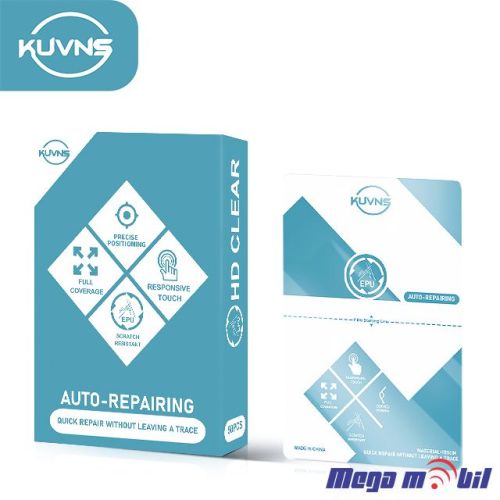Hidrogel screen protector Kuvns HD EPU Self Repair 0.18mm 18 x 12 cm 10kom