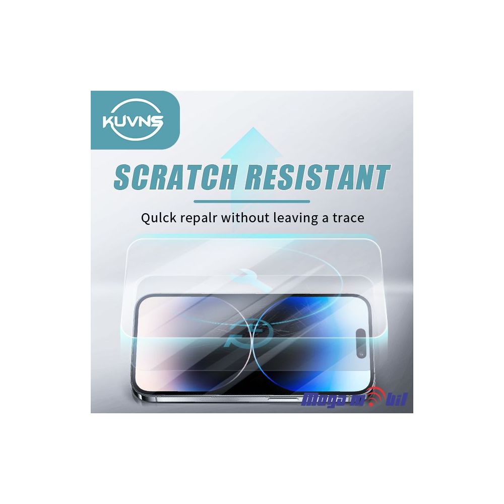 Hidrogel screen protector Kuvns HD EPU Self Repair 0.18mm 18 x 12 cm 10kom