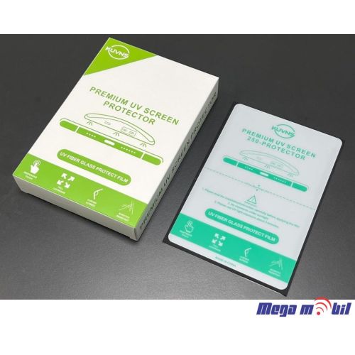 Hidrogel screen protector Kuvns HD UV 0.25mm 18 x 12 cm 10kom
