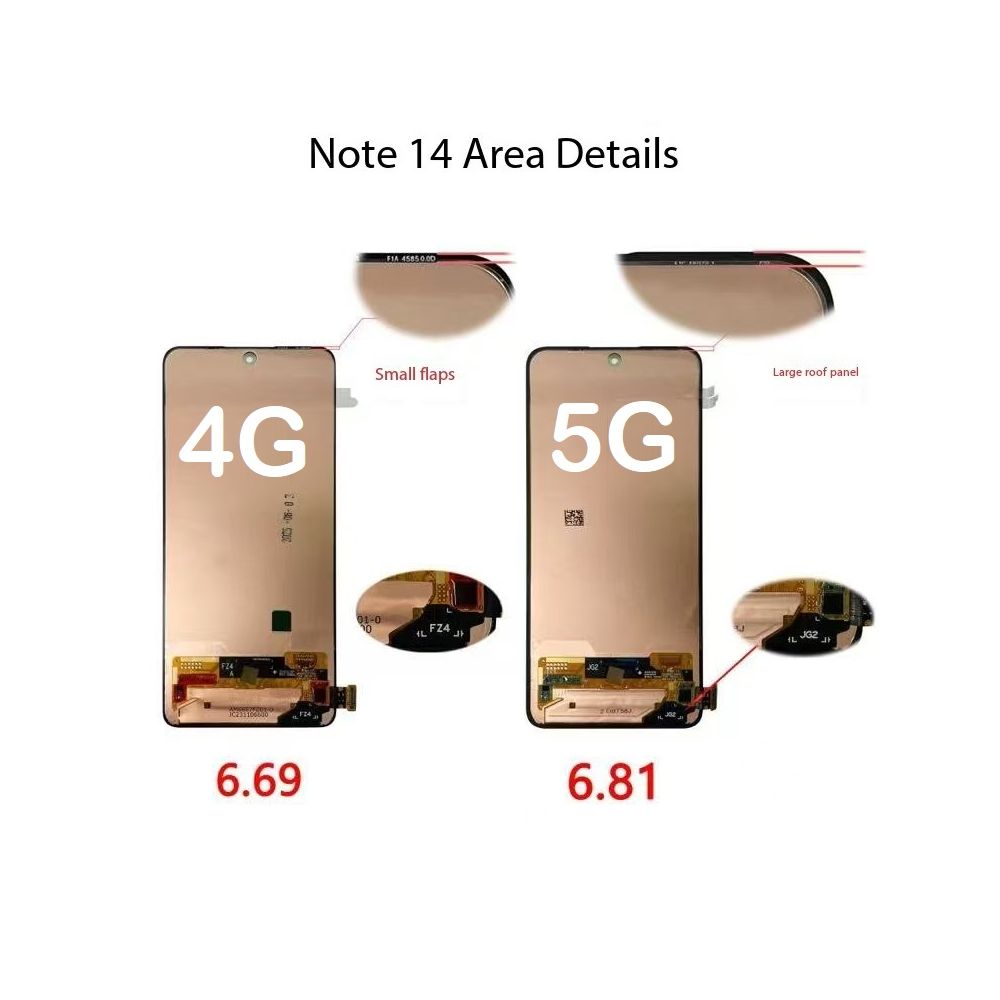 Ekran Xiaomi RedMi Note 13 4G/ Note 14 5G OLED