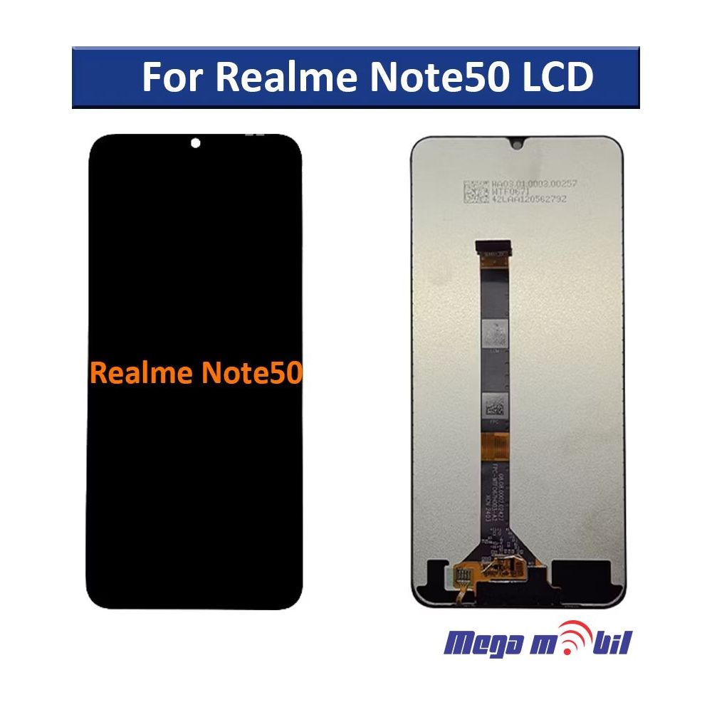 Ekran Realme Note 50