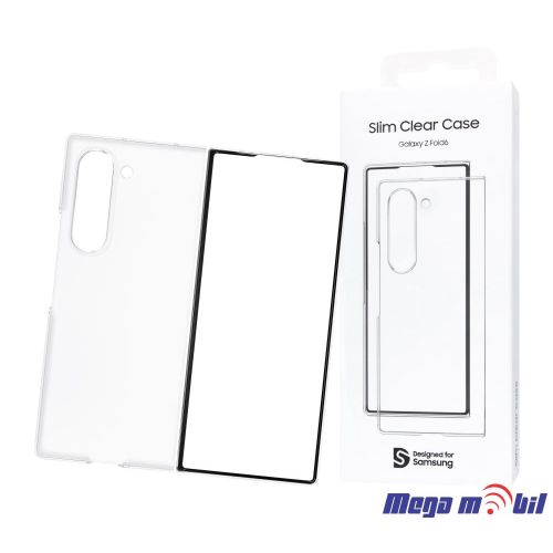 Futrola Samsung Slim Clear Galaxy Z Fold 6 transparent/black (predna i zadna) ORG 