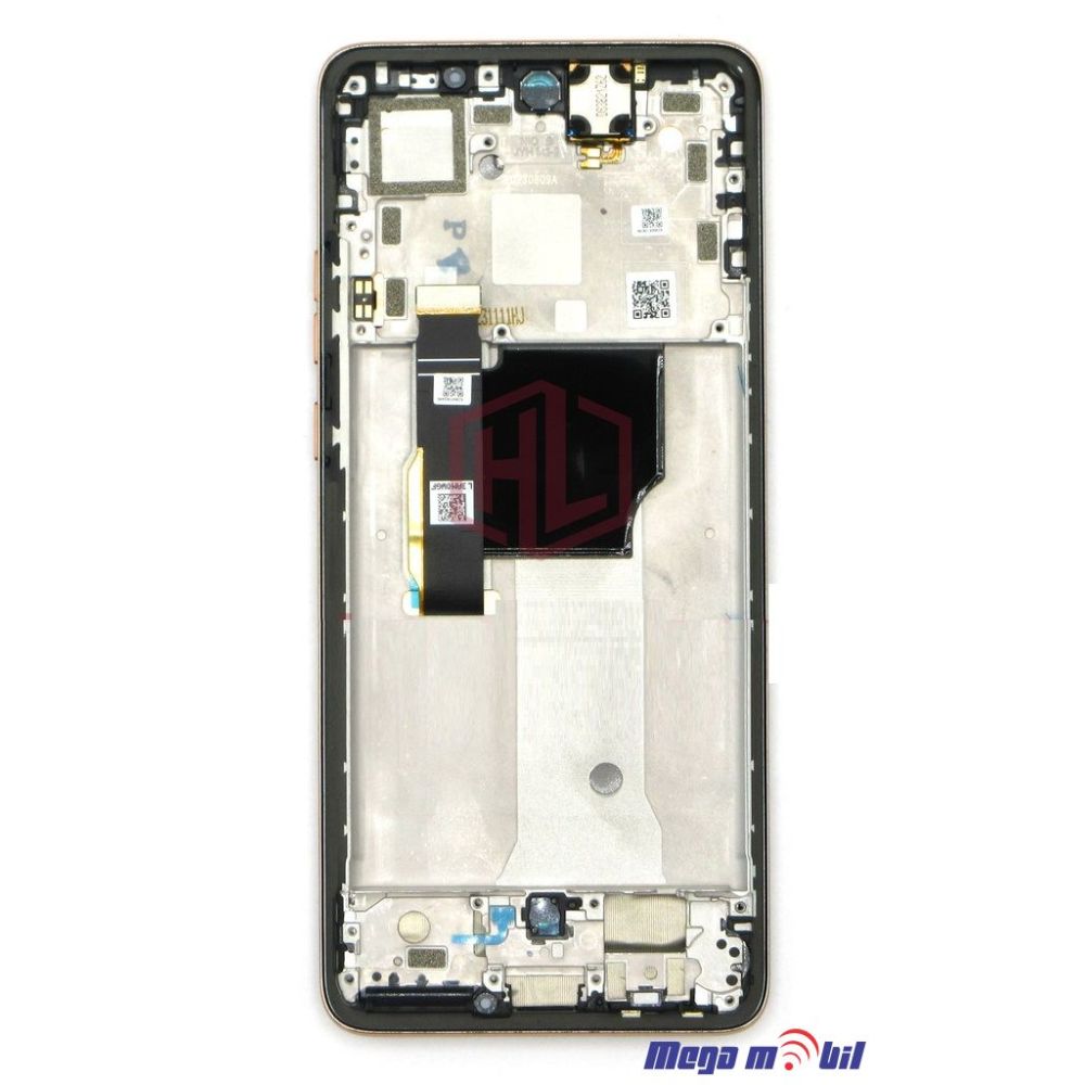 Ekran Motorola Edge 40 Neo SO RAMKA peach 