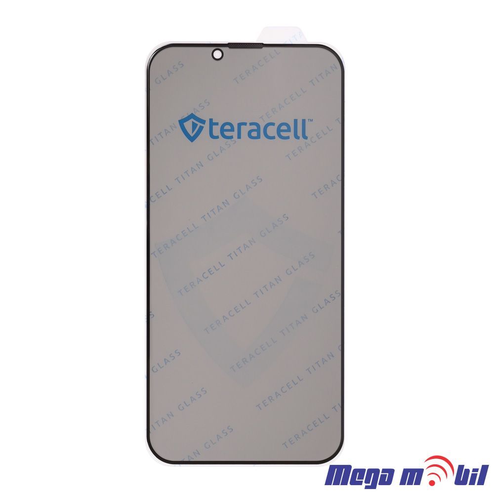 Tempered glass za Samsung S25/S24 TITAN Privacy fingerprint support